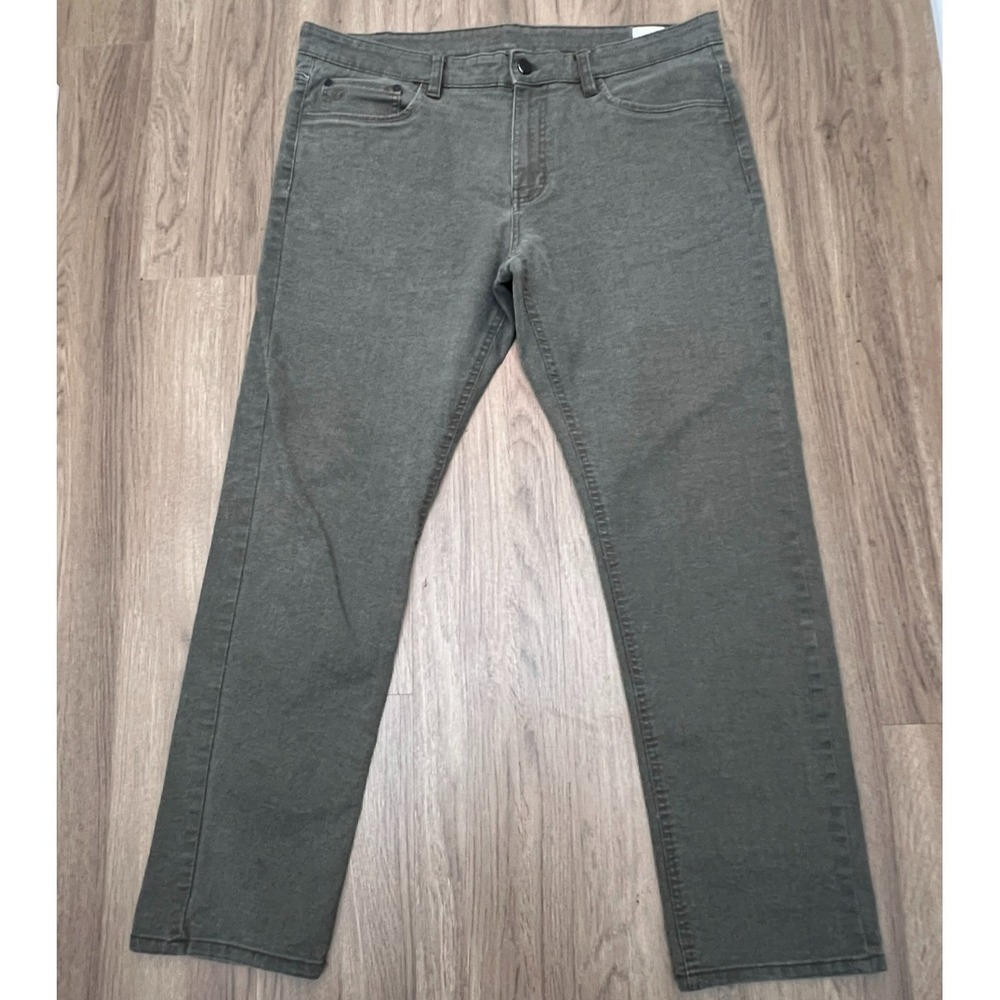 English Laundry Gray‎ Straight Leg Jeans Cotton Blend Stretch Five Pocket